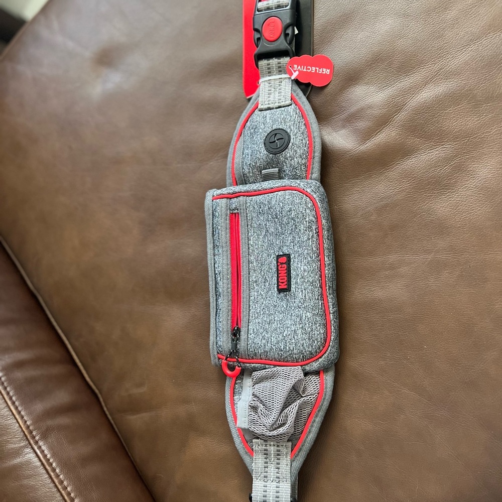 Gray Fanny pack by kong new with tags